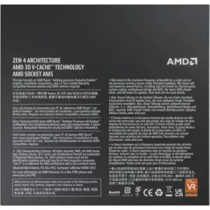 AMD Ryzen 7 7800X3D 8-Core, 16-Thread Unlocked Desktop Processor