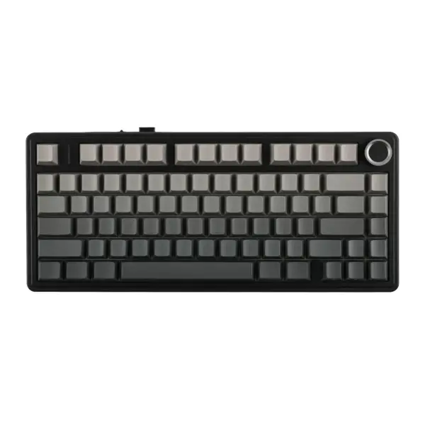 لوحة المفاتيح الميكانيكية اللاسلكية AULA F75 Pro (أسود)